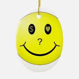 Adorno De Cerámica ¿Amor o dinero o dinero del amor?