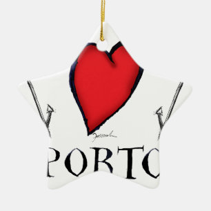 Adorno De Cerámica amor Oporto