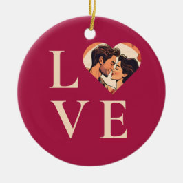 Adorno De Cerámica Amor por la imagen