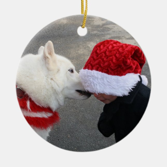 Adorno De Cerámica Amor siberiano (Frente)