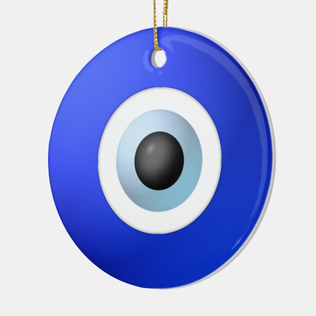 Adorno De Cerámica Amulet a Ward del mal ojo (Izquierda)