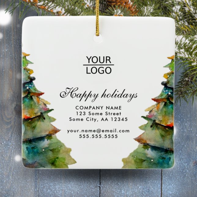 Adorno De Cerámica Añadir promoción de árbol de Navidad de Personaliz (Subido por el creador)