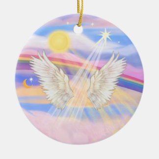 Adorno De Cerámica Añadir su propio mascota - Puente arcoiris