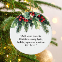 Añadir sus propios Navidades de presupuesto Floral