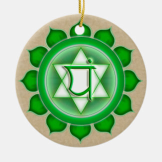 Adorno De Cerámica Anahata o Heart the 4th Chakra