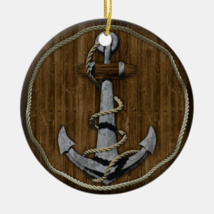 Adorno De Cerámica Ancla