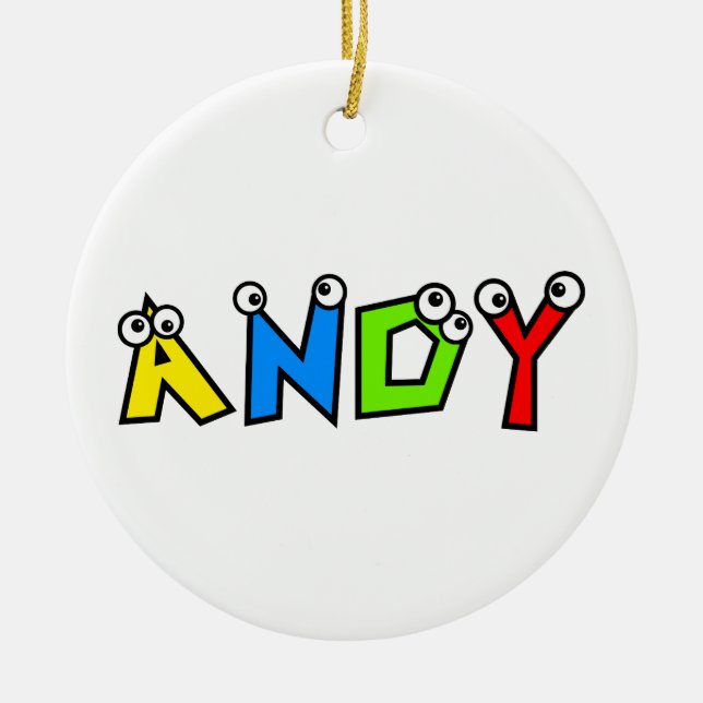 Adorno De Cerámica Andy (Frente)