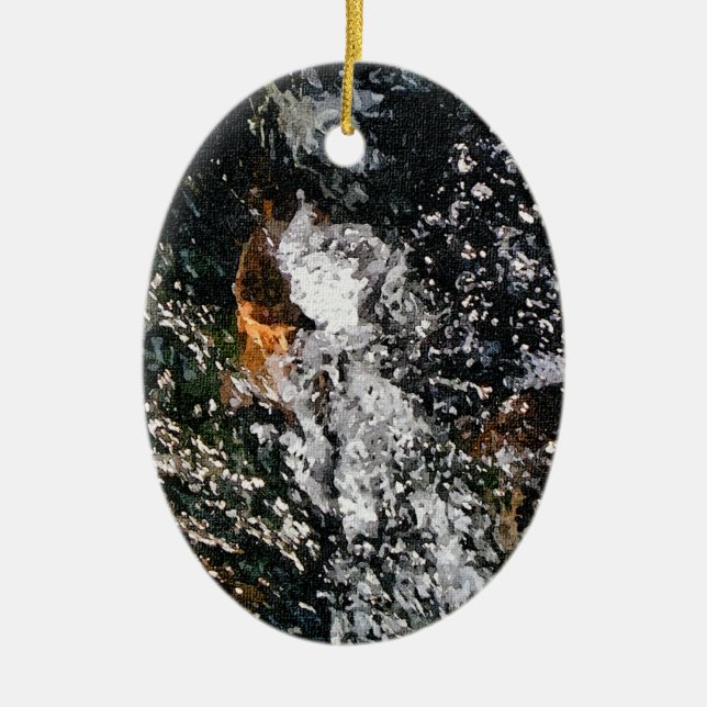 ADORNO DE CERÁMICA ANGEL (Frente)