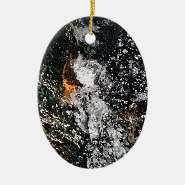 ADORNO DE CERÁMICA ANGEL (Frente)