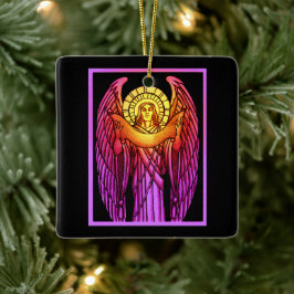 Adorno De Cerámica Ángel de cristal de Seted