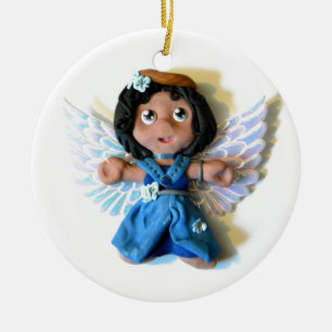Adorno De Cerámica Ángel I de Krystal