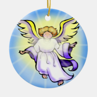 Adorno De Cerámica Angel Ornament