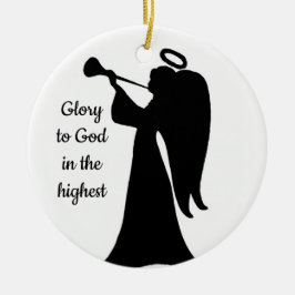 Adorno De Cerámica Angel Ornament