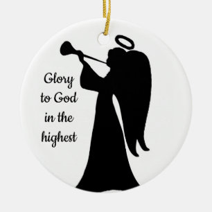 Adorno De Cerámica Angel Ornament