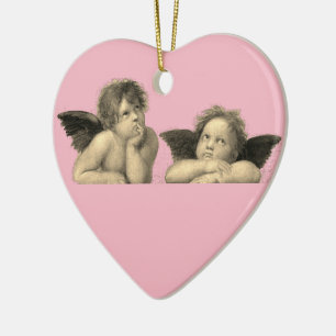 Adorno De Cerámica Angels Engel - Madonna Sixtina - Rafael - Rafael