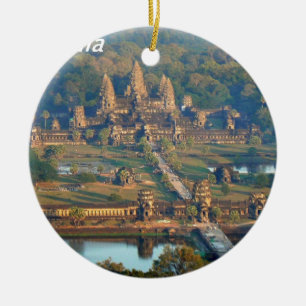 Adorno De Cerámica - Angkor-WAT-Angie.