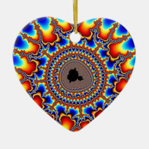 Adorno De Cerámica Anillo de llama