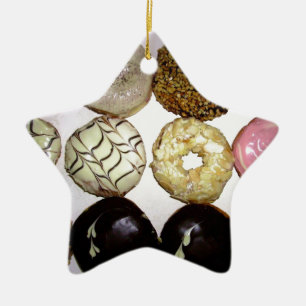 ADORNO DE CERÁMICA ANILLOS DE ESPUMA DULCES DELICIOSOS
