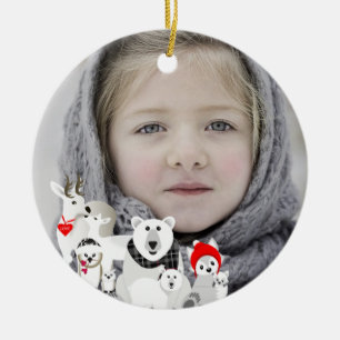 Adorno De Cerámica Animales del Ártico