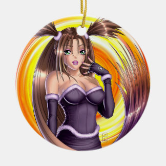 Adorno De Cerámica Anime Chica - Nikki