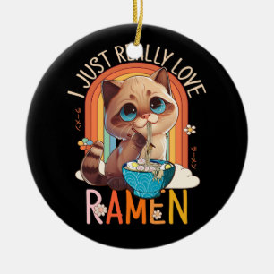 Adorno De Cerámica Anime Merch Kawaii realmente ama el ruido japonés 