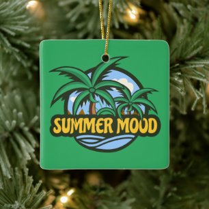 Adorno De Cerámica Ánimo de verano