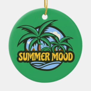 Adorno De Cerámica Ánimo de verano