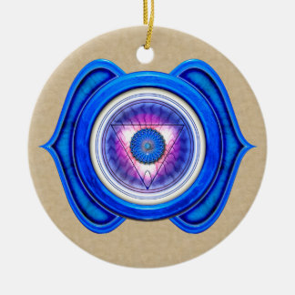 Adorno De Cerámica Anja o Tercer Ojo la 6ª Chakra