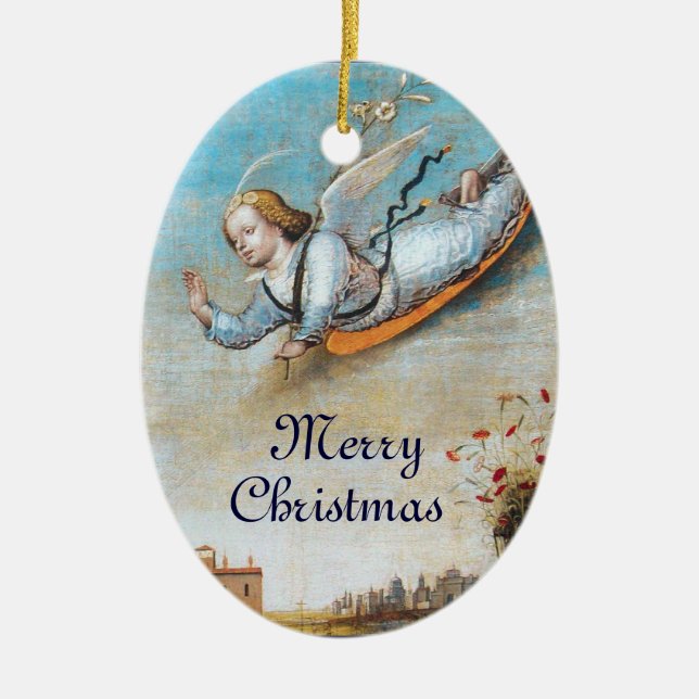 ADORNO DE CERÁMICA ANNUNCIACIÓN ANGEL (Frente)