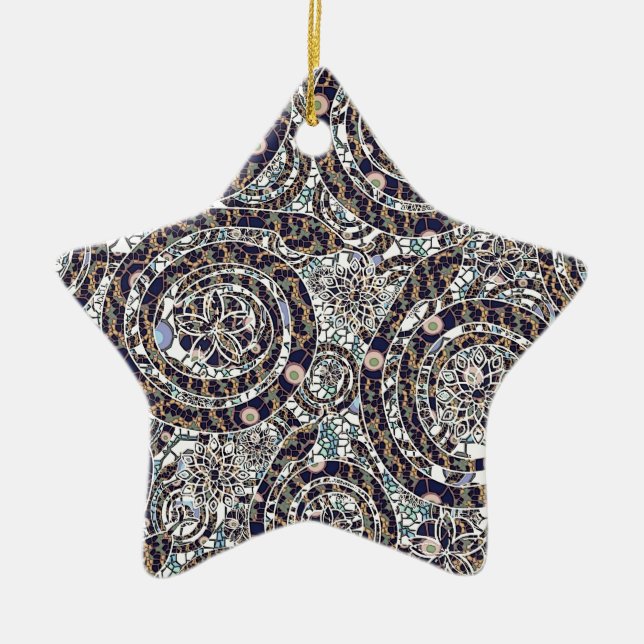 Adorno De Cerámica año de la serpiente (Frente)