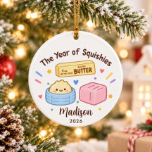 Año de Navidad para niños Squishies