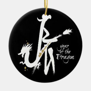 Adorno De Cerámica Año del dragón