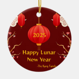 Adorno De Cerámica Año nuevo chino 2025