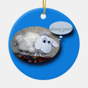 Adorno De Cerámica ¿Año ovino? Año Nuevo Chino 2015