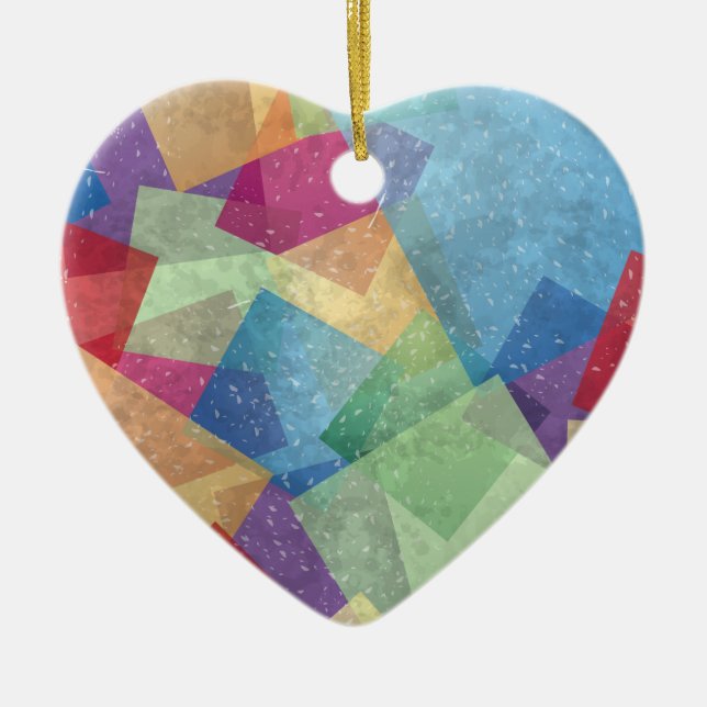 Adorno De Cerámica Antecedentes abstractos (Frente)