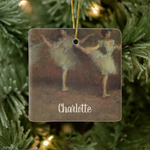 Adorno De Cerámica Antes del ballet de Edgar Degas, Bella Artes de la