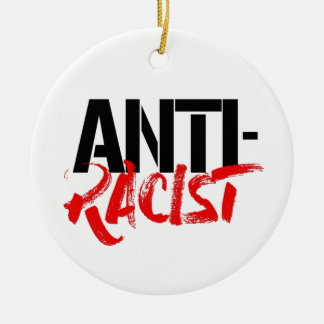 ADORNO DE CERÁMICA ANTI-RACISTA