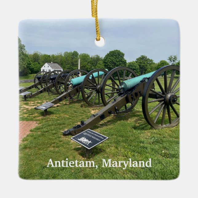 Adorno De Cerámica Antietam Maryland (Anverso)