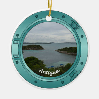 Adorno De Cerámica Antigua Porthole