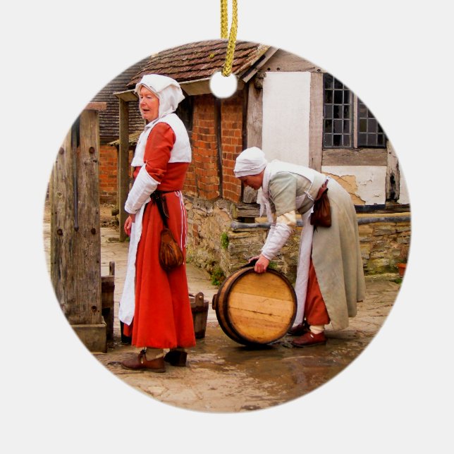 ADORNO DE CERÁMICA ANTIGUO INGLATERRA (Frente)