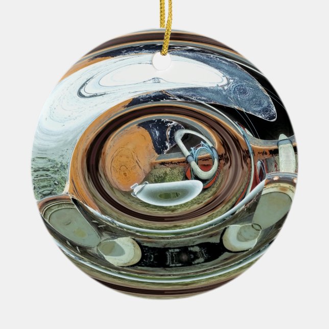 ADORNO DE CERÁMICA ANTIGUO INGLATERRA (Frente)