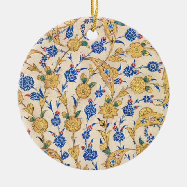 Adorno De Cerámica Antique Oriental Sultan Design (Frente)