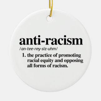 Adorno De Cerámica Antirracismo