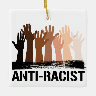 Adorno De Cerámica Antirracista todos los esquintones