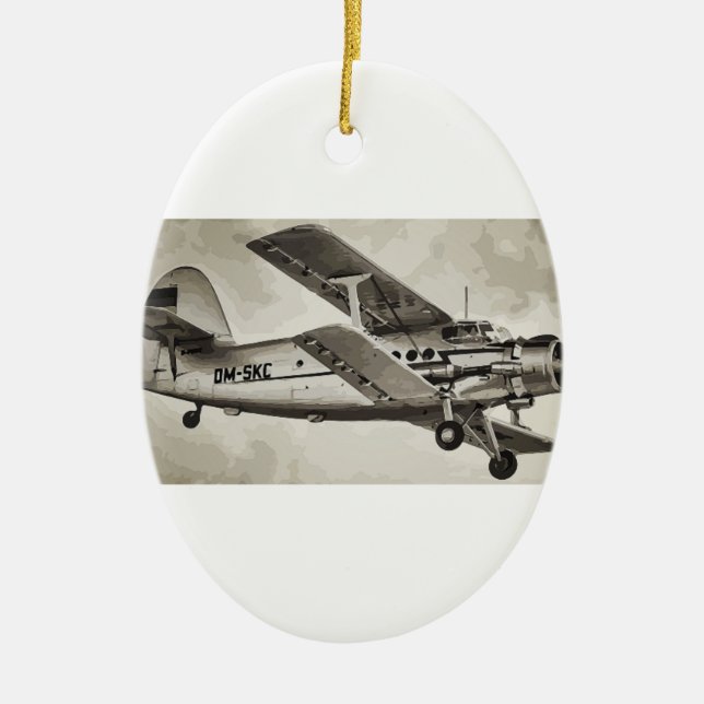 Adorno De Cerámica Antonov an-2 (Frente)