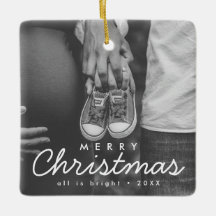 Anuncio de Embarazo Foto Navidad