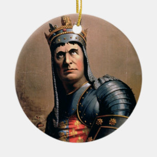 Adorno De Cerámica Anuncio para 'Juan McCullough como Richard III