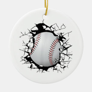 Adorno De Cerámica Aparato de béisbol - Béisbol