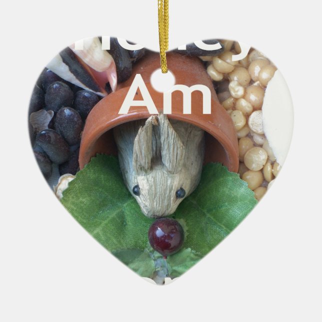 Adorno De Cerámica Aperitivo de conejo (Frente)