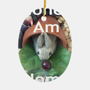 Adorno De Cerámica Aperitivo de conejo